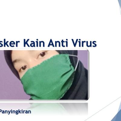 Cover Masker Kain Anti Virus Video