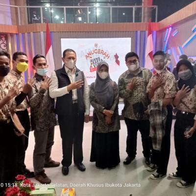 Bersama Bapak Ketua Mpr Ri Tim Smkn 1 Panyingkiran 1