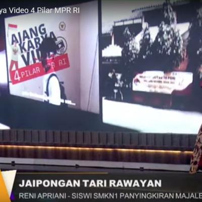 Reni Apriani Opening Anugerah Ajang Video 4pilar Mpr Ri 2