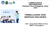 Aksi Nyata Pembelajaran yang berpihak pada murid di sekolah